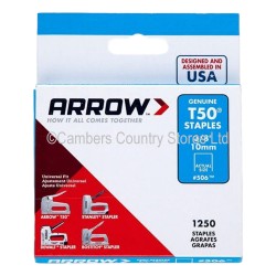 Arrow Staples T50 1250 Pack